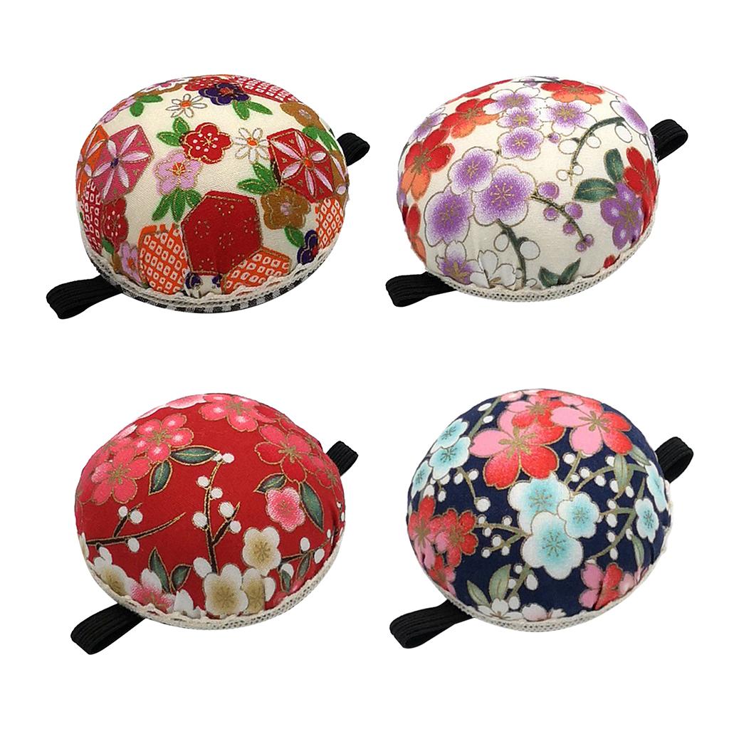Sewing Needle/Pin Cushion Wrist Pin Needle Holder Safety Craft Tools Blue