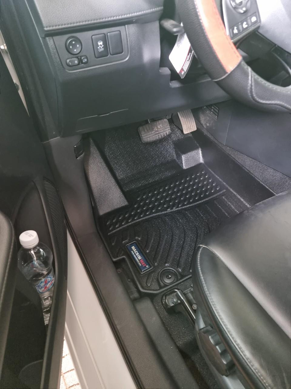 Thảm lót sàn xe ô tô Mitsubishi Xpander New Nhãn hiệu Macsim chất liệu nhựa TPE hàng loại 2
