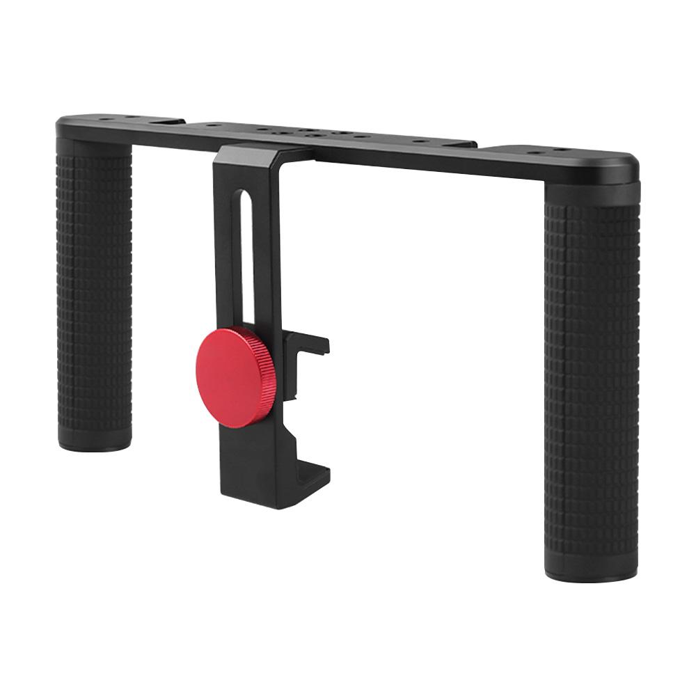 Tay cầm kép có đèn LED  mini hai màu 3200K-6400K Hợp kim nhôm