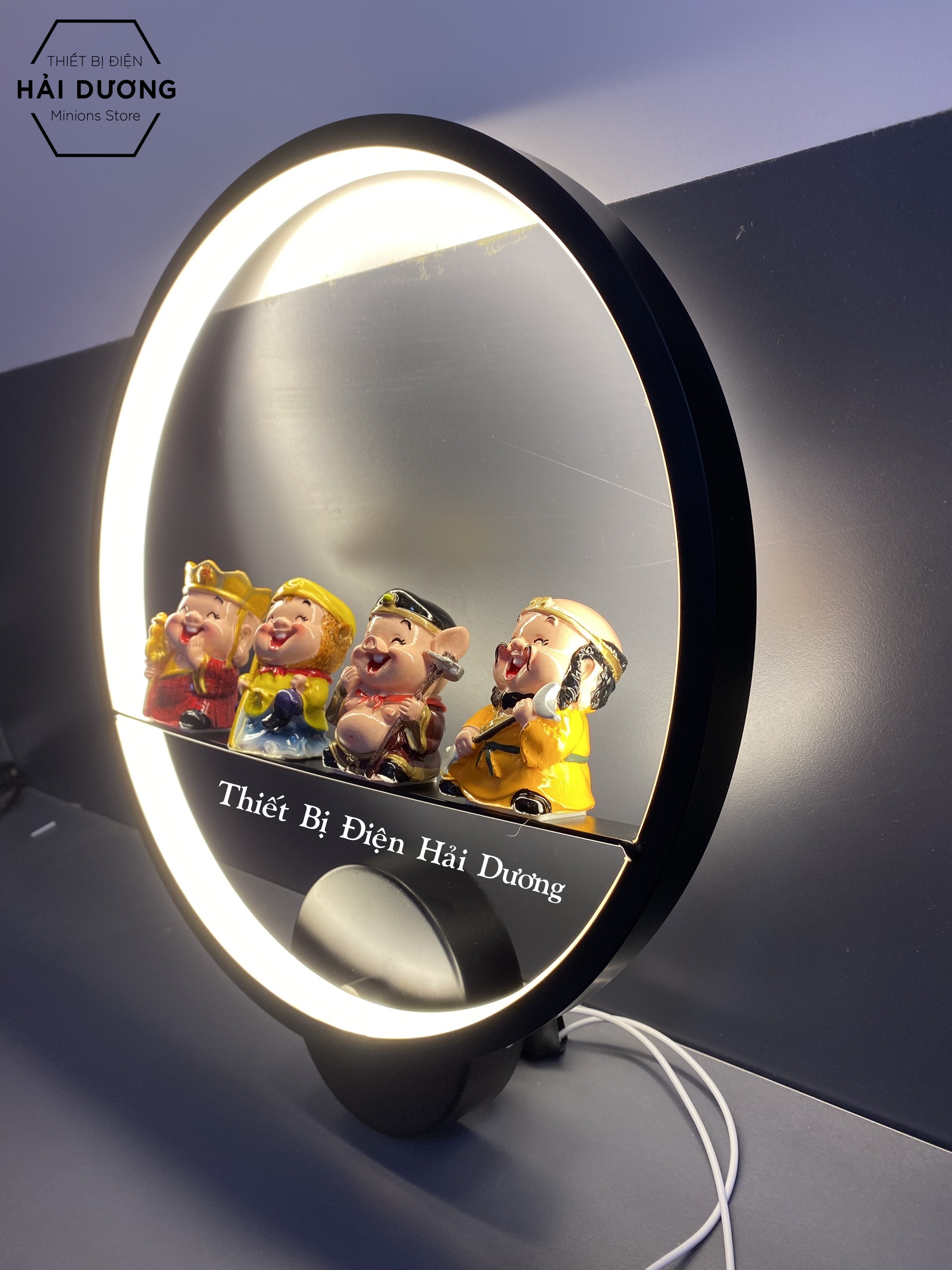 Đèn Led Treo Tường Hiện Đại 4 Thầy Trò Tây Du Ký Siêu Dễ Thương - 3 Chế Độ Ánh Sáng Led Tiết Kiệm GT180