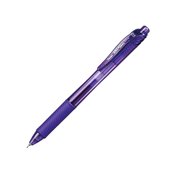 Bút Bi Gel EnerGel 0.5 mm - Pentel BLN105-V - Mực Tím