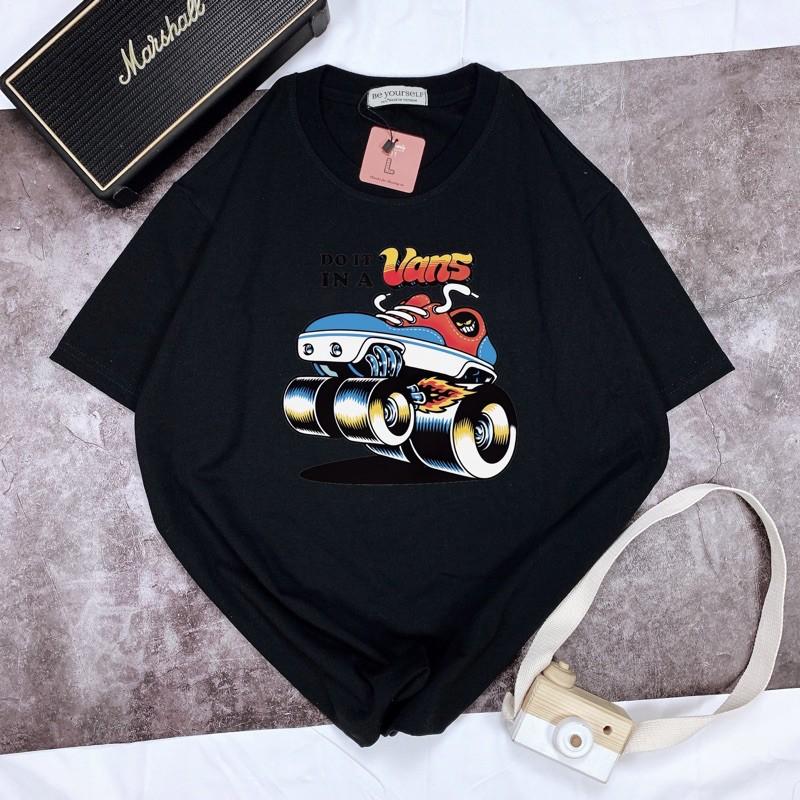 Áo Thun Tay Ngắn UNISEX XE - Hình chụp thật