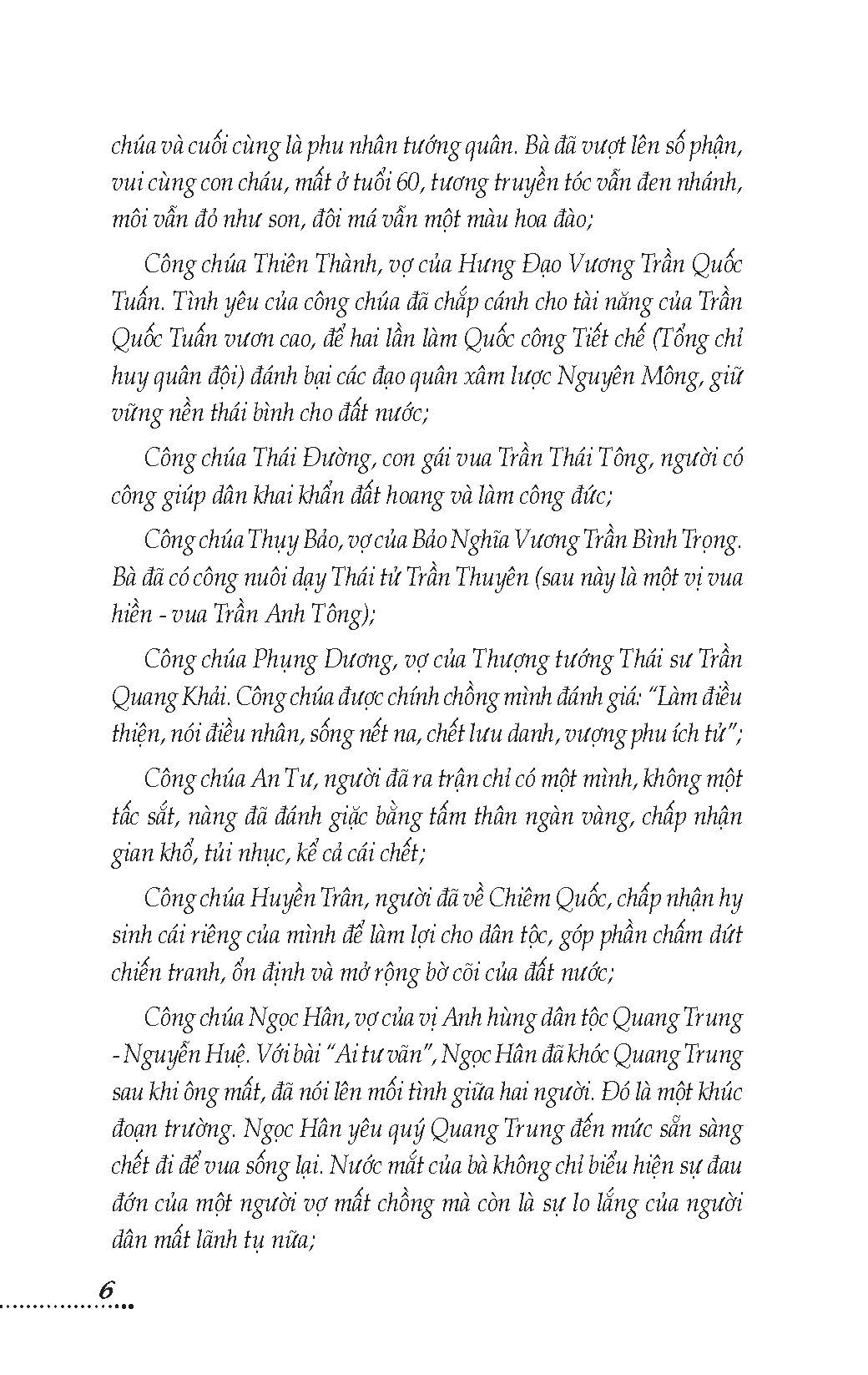 18 Công Chúa Việt Nam