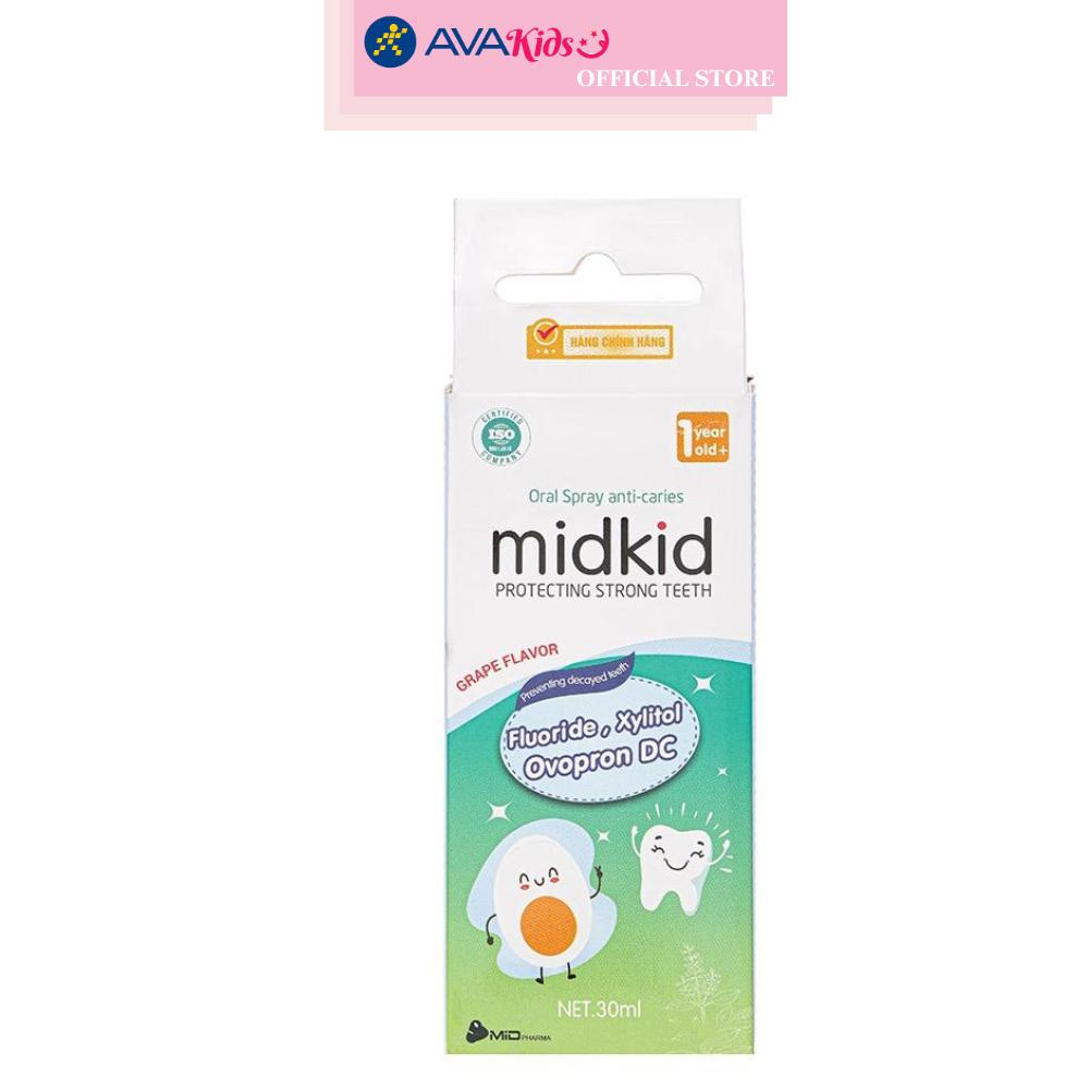 Hình ảnh Lọ xịt Midkid chống sâu răng 30 ml (từ 1 tuổi)