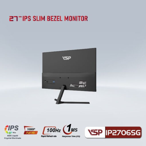 Màn hình máy tính 27inch VSP IP2706SG (27&quot; IPS FHD 100Hz, HDMI+VGA) - Hàng chính hãng VSP phân phối