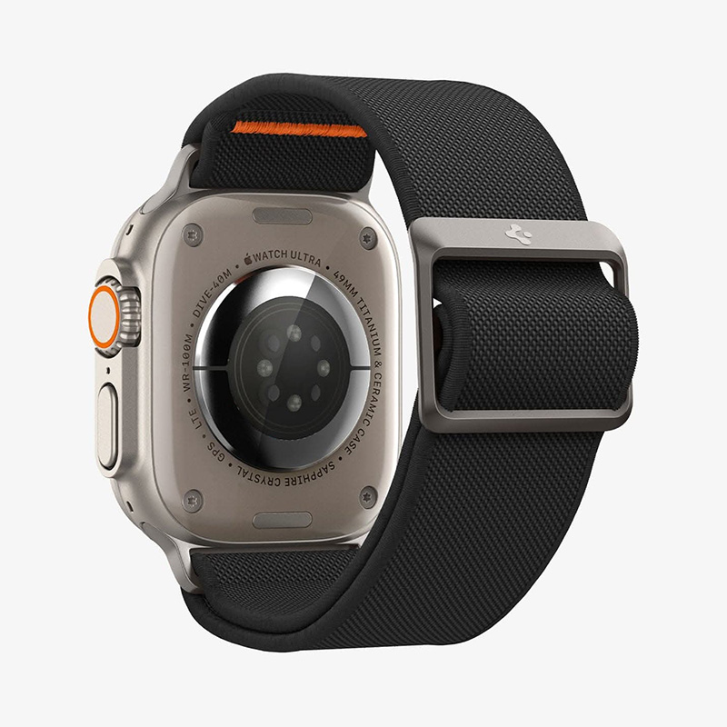 Dây Đeo SPIGEN Lite Fit Ultra Cho Apple Watch (49/46/45/44/42mm) Vải Dệt Nylon Linh Hoạt Và Nhẹ Nhàng Hàng Chính Hãng