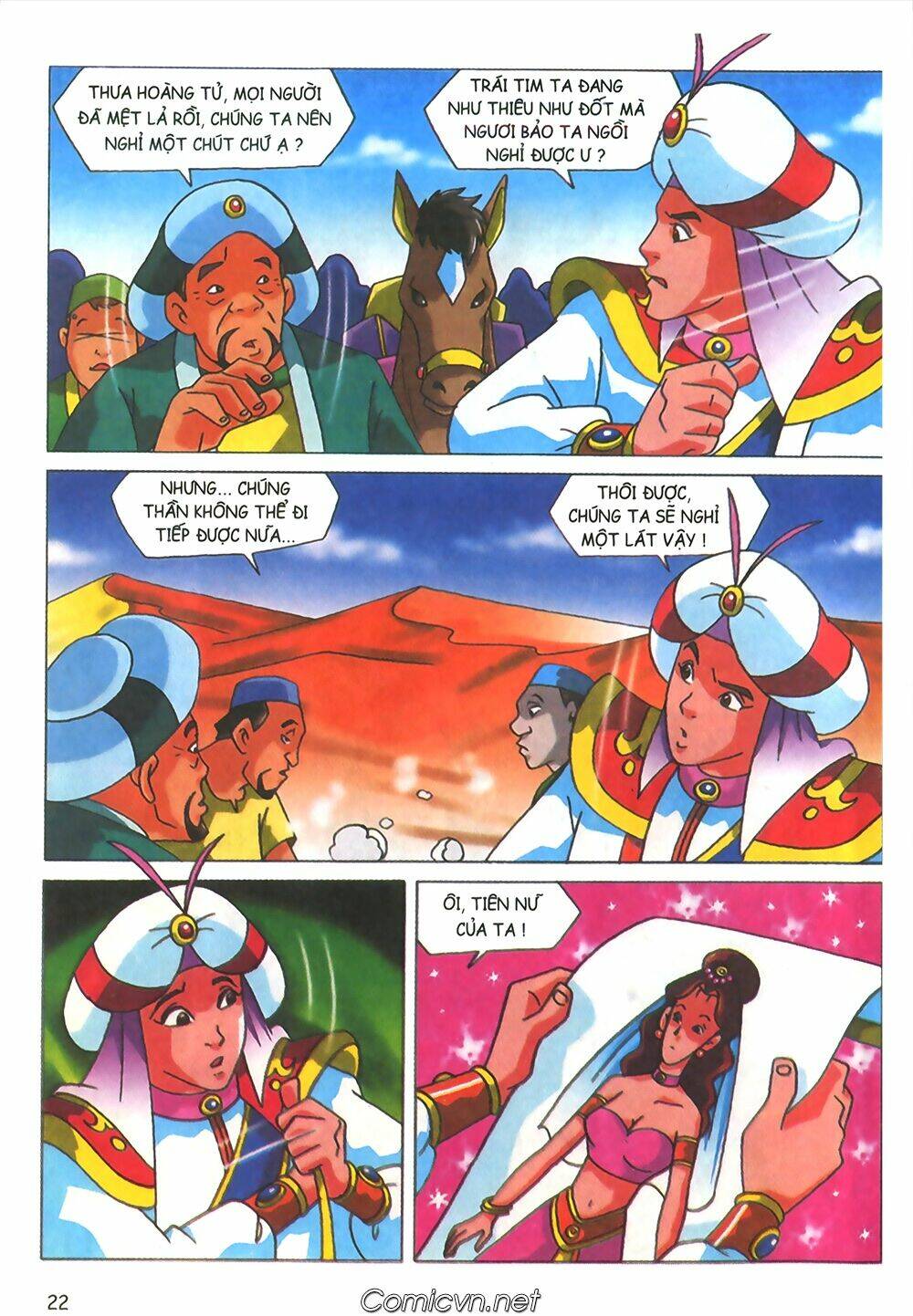 nghìn lẻ một đêm màu chapter 9 21