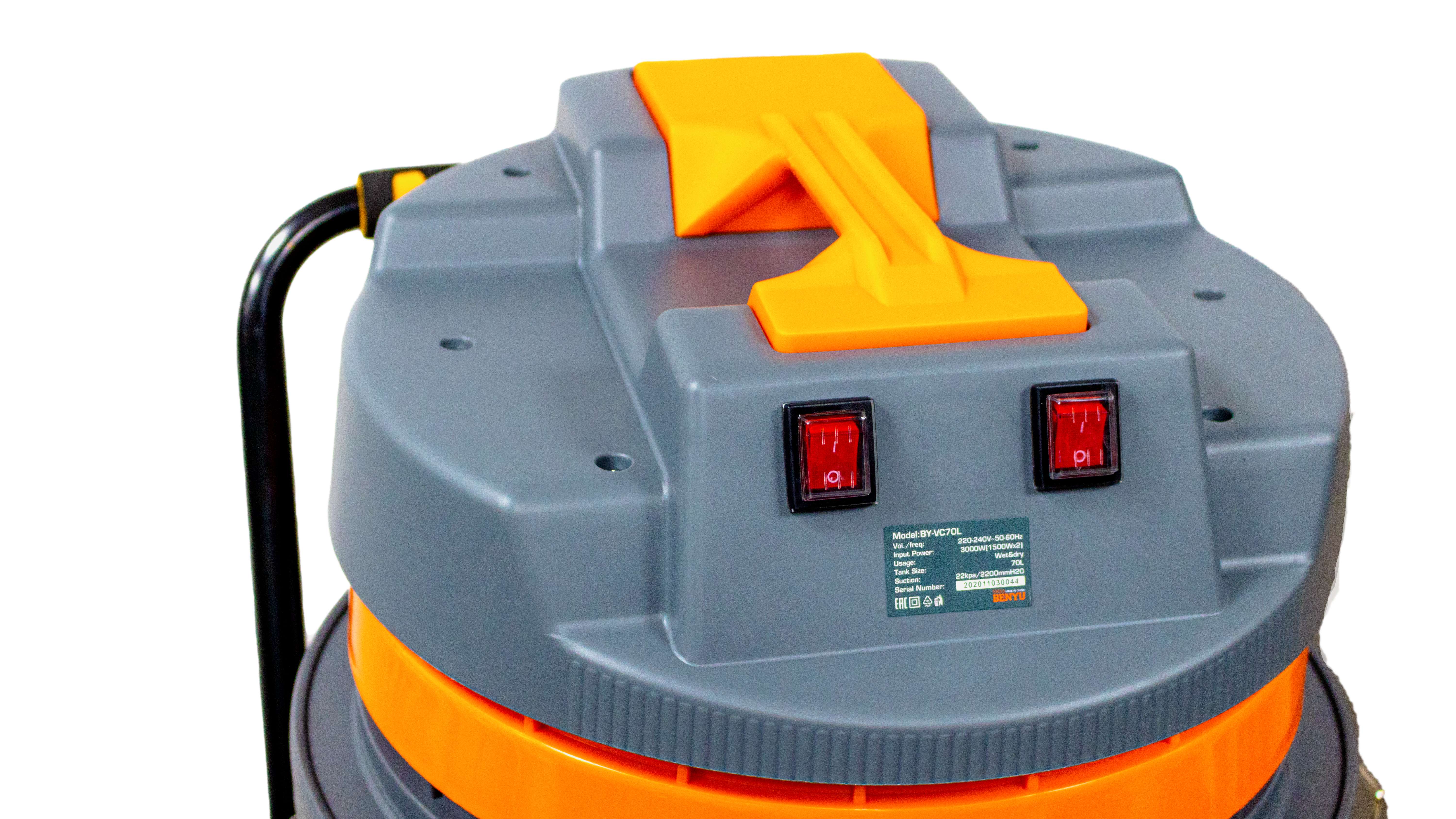 Máy Hút Bụi Công Nghiệp Hút Khô Và Ướt BENYU BY-VC70L - Hàng Chính Hãng