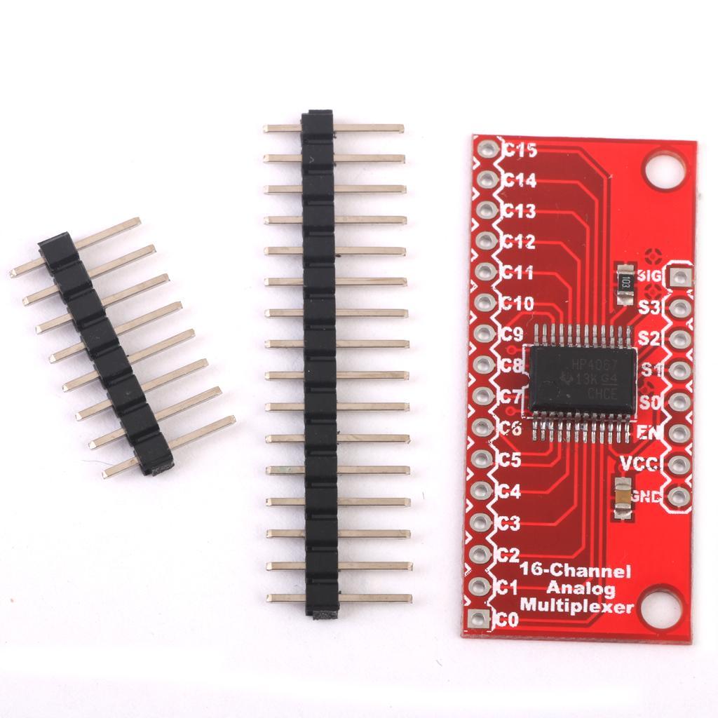 4-7pack 16-Channel Analog Switch Module/Digital MUX Breakout - CD74HC4067