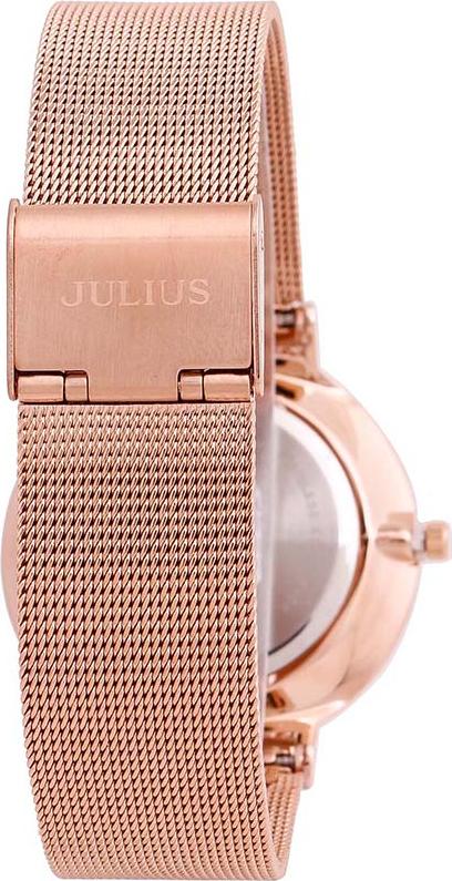 Đồng Hồ Nam Julius Hàn Quốc JA-426MF Dây Thép Màu Đồng