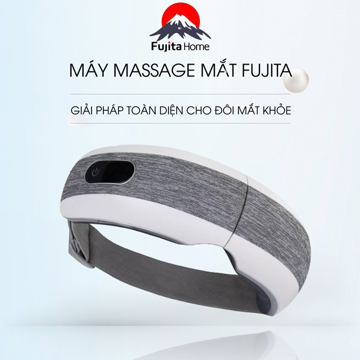 Máy massage mắt FUJITA FH-E226 PLUS tạo cảm giác thư giãn xóa tan mệt mỏi, giảm quầng thâm, hạn chế cận thị