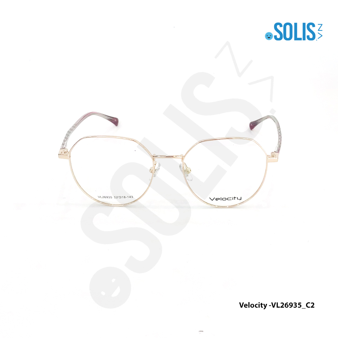 Gọng kính KL Velocity VL26935 - KÍNH KIM LOẠI HIỆU VELOCITY VL26935 KÍCH THƯỚC 52-18-143