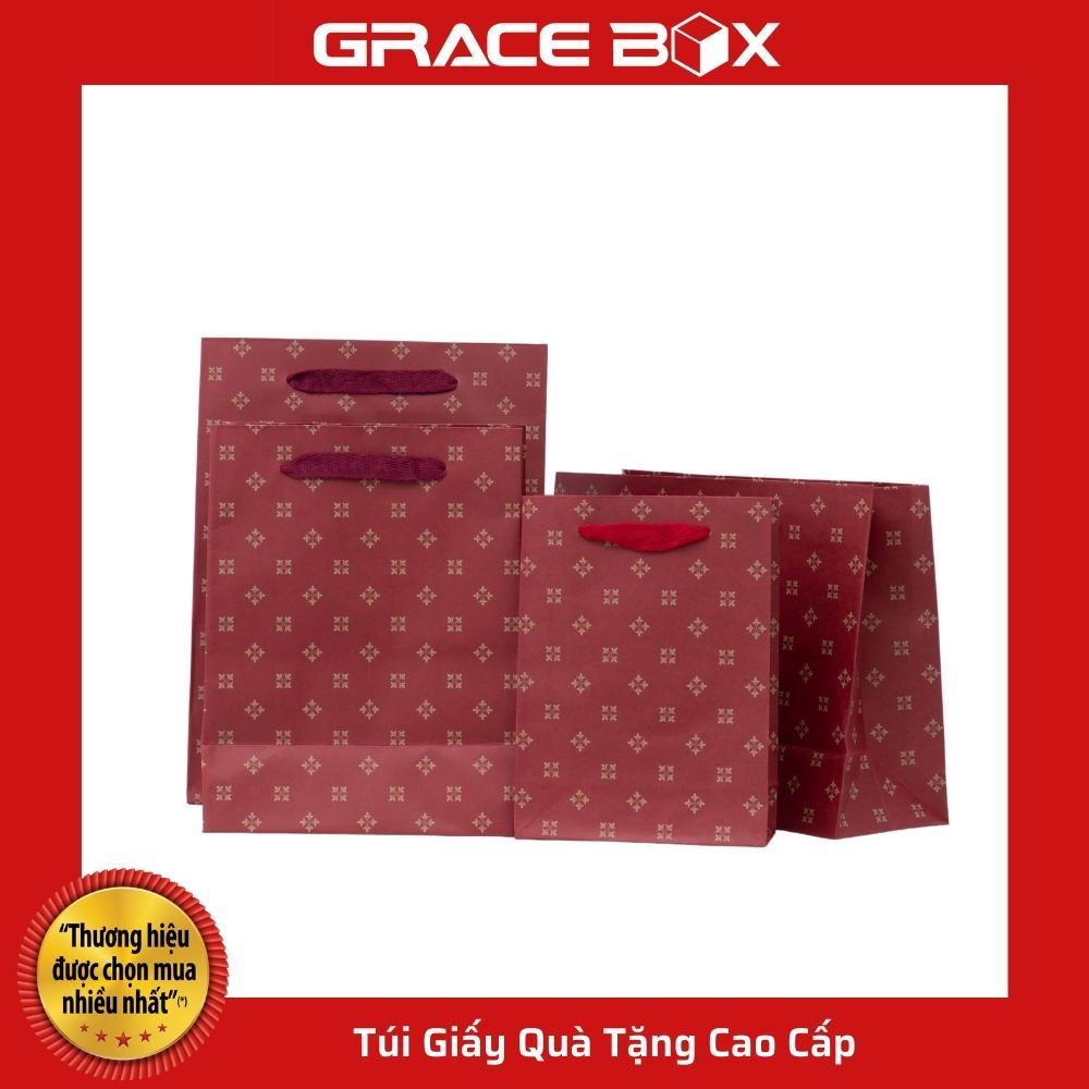 Túi Giấy Quà Tặng Hoa Văn Cao Cấp