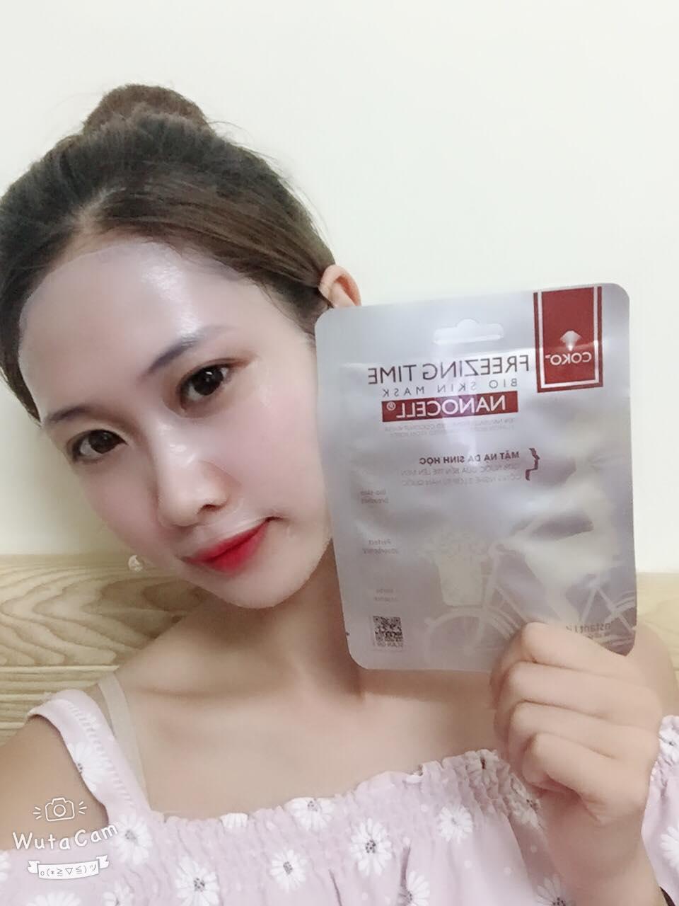 Hộp 7 mặt nạ da sinh học ngăn ngừa lão hóa COKO freezing time Bio Skin Nanocell Mask