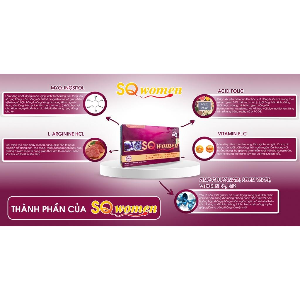 TPBVSK SQ Women - Hỗ trợ khả năng sinh sản nữ giới