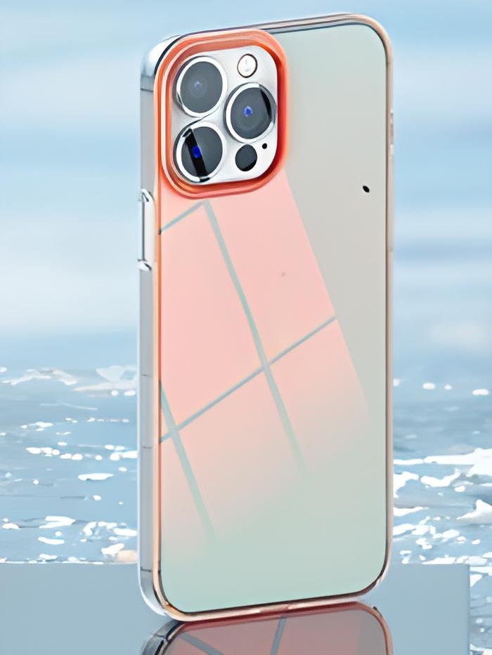 Ốp lưng chống sốc đổi màu cho iPhone 13 hiệu Memumi Rainbow Iridescent Case thiết kế mặt lưng đổi màu theo góc nhìn, chống sốc cực tốt, chất liệu cao cấp - hàng nhập khẩu