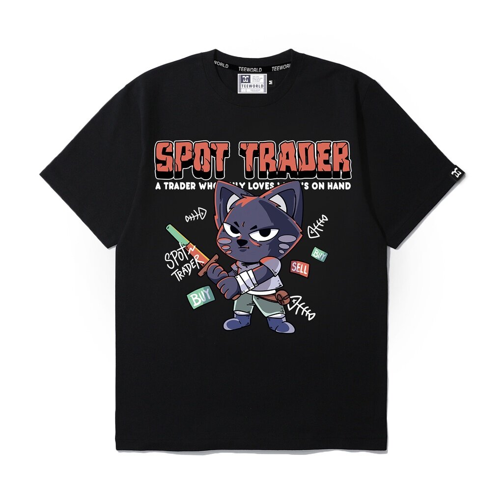 Áo thun Money Studio Spot Traders T-shirt Nam Nữ Form Rộng Unisex