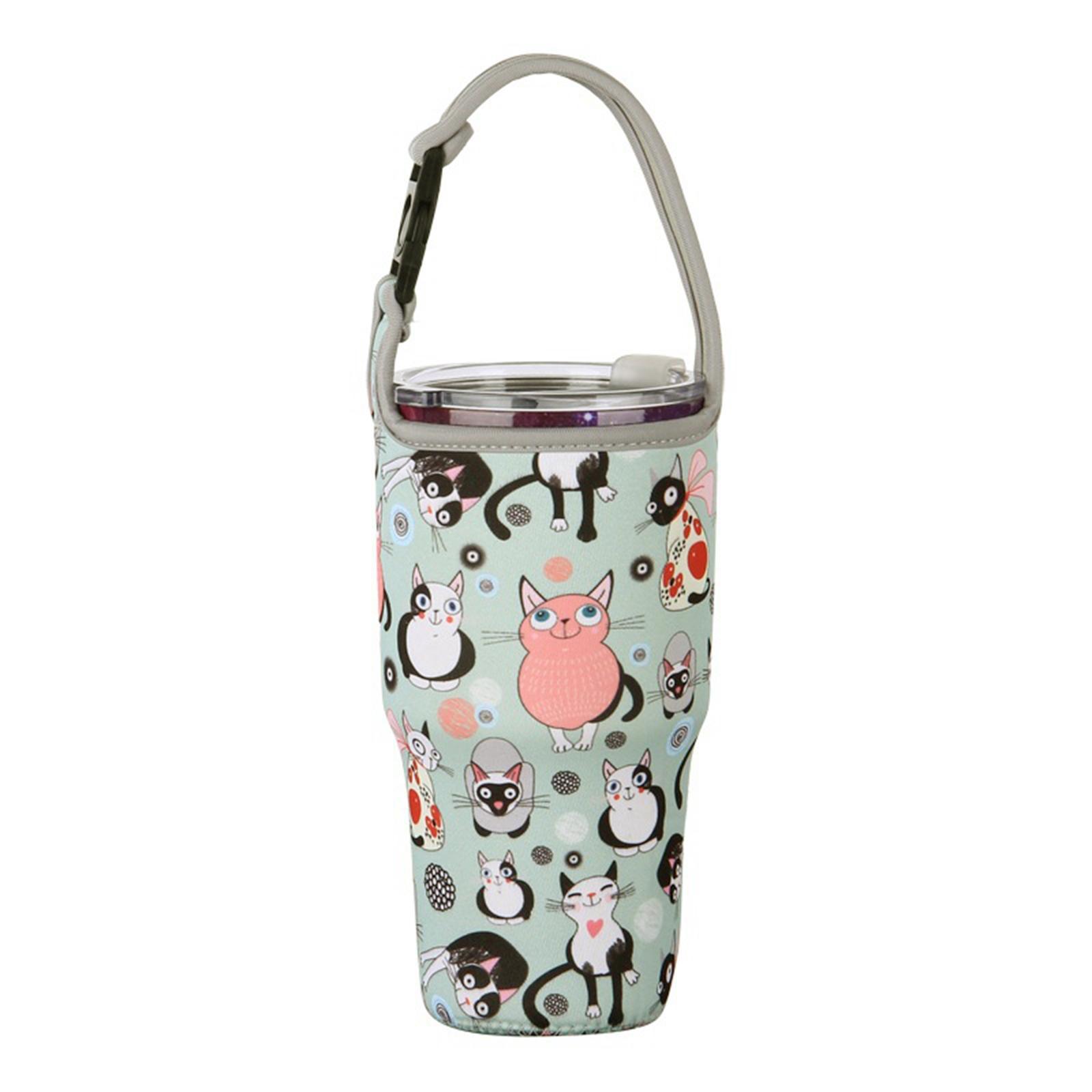 Neoprene Insulated Iced Coffee Cup Sleeves Cup Water Bottle Carrier Kettle Pouch for Fishing Coffee Mug Picnics