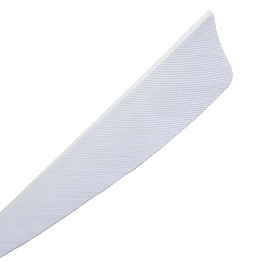 2x 12pcs 4 Inch Archery Arrow Drip Vanes Natural Feather Fletchings Arrow Shaft DIY