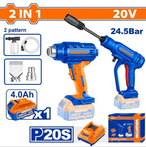 MÁY XỊT RỬA DÙNG PIN 20V WADFOW WQX01202 - HÀNG CHÍNH HÃNG