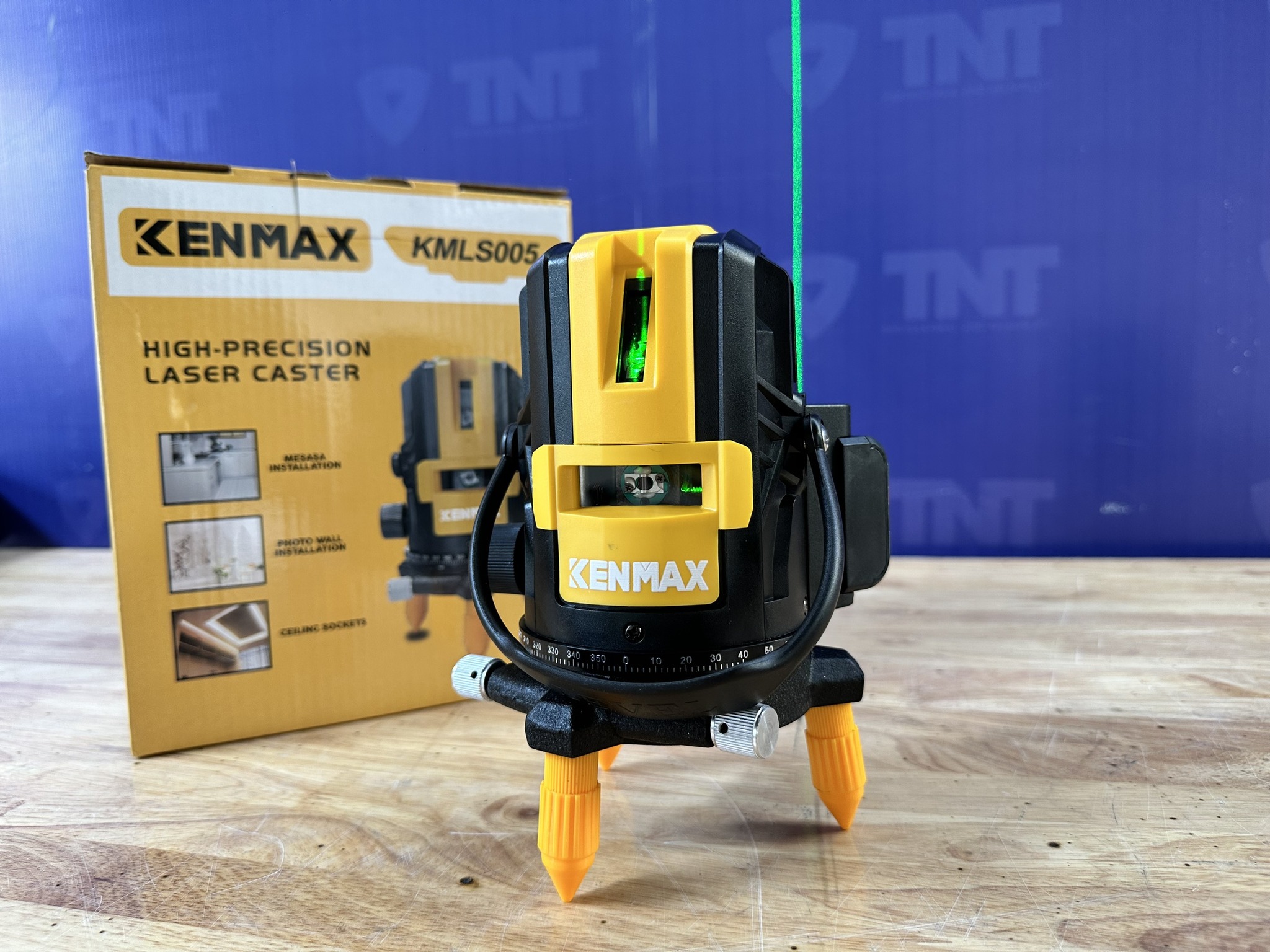 MÁY CÂN BẰNG CÂN MỰC LASER 5 TIA XANH KENMAX KMLS005- HÀNG CHÍNH HÃNG