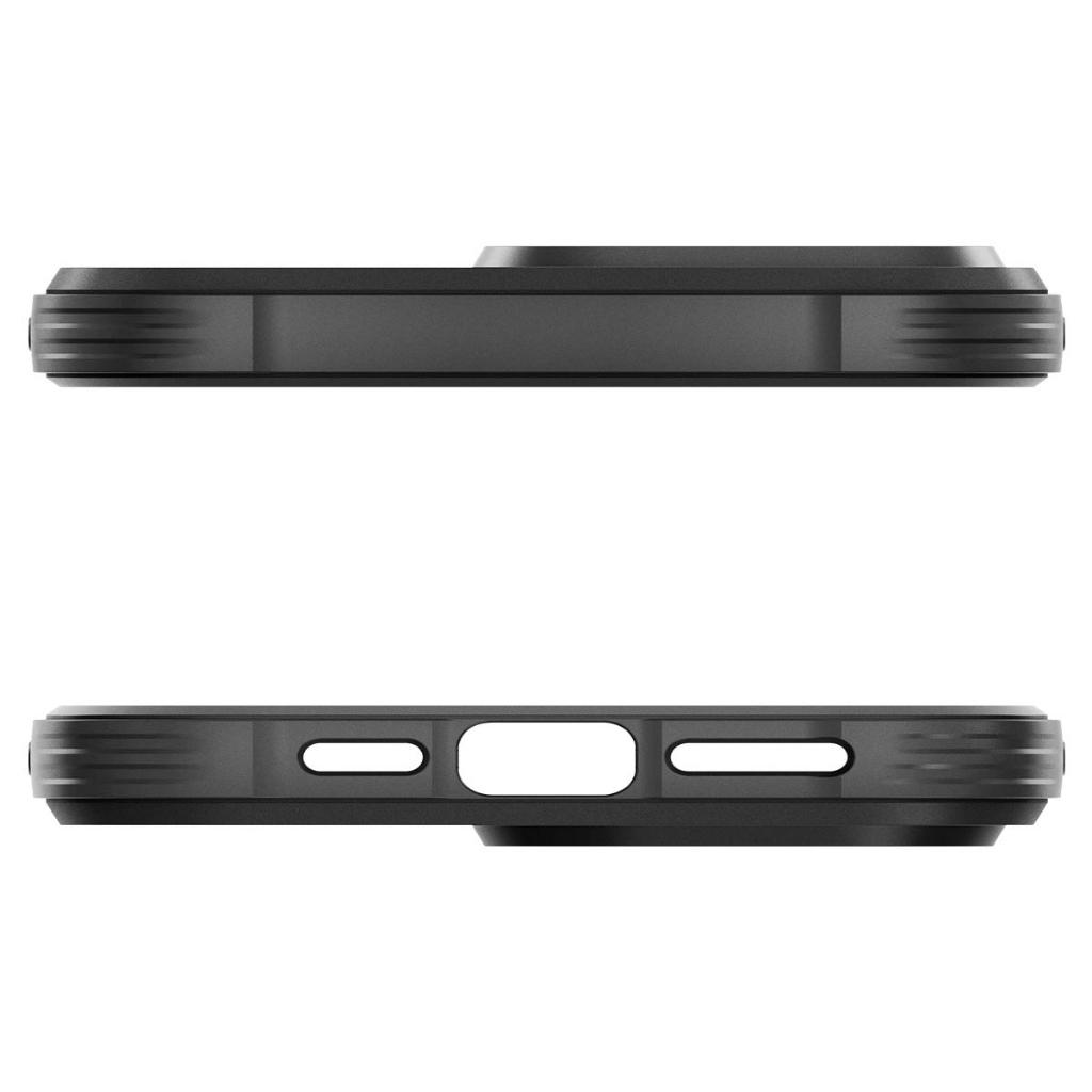 Ốp lưng cho iPhone 15 Pro/ 15 Pro Max Spigen Rugged Armor - Hàng chính hãng