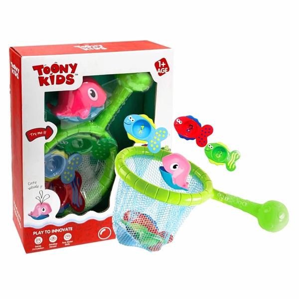 Đồ Chơi Nhà Tắm Bắt Cá Racket Fishing ToonyKids TN020 (5 Chi Tiết)