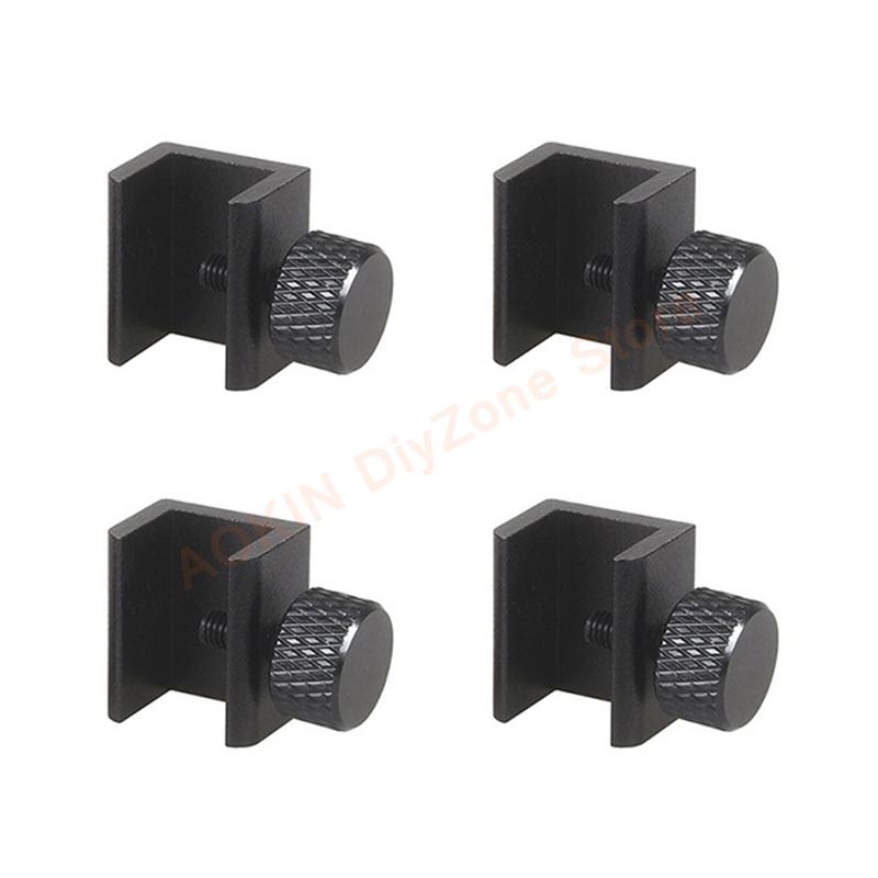 4 Kẹp Giường Kính Kẹp Có Thể Điều Chỉnh Cho Ender 3/pro/V2/3S/Ender 5/CR-10,CR-20 PRO,CR-10S Pro Máy In 3D Nhiệt Giường Kẹp Cố Định