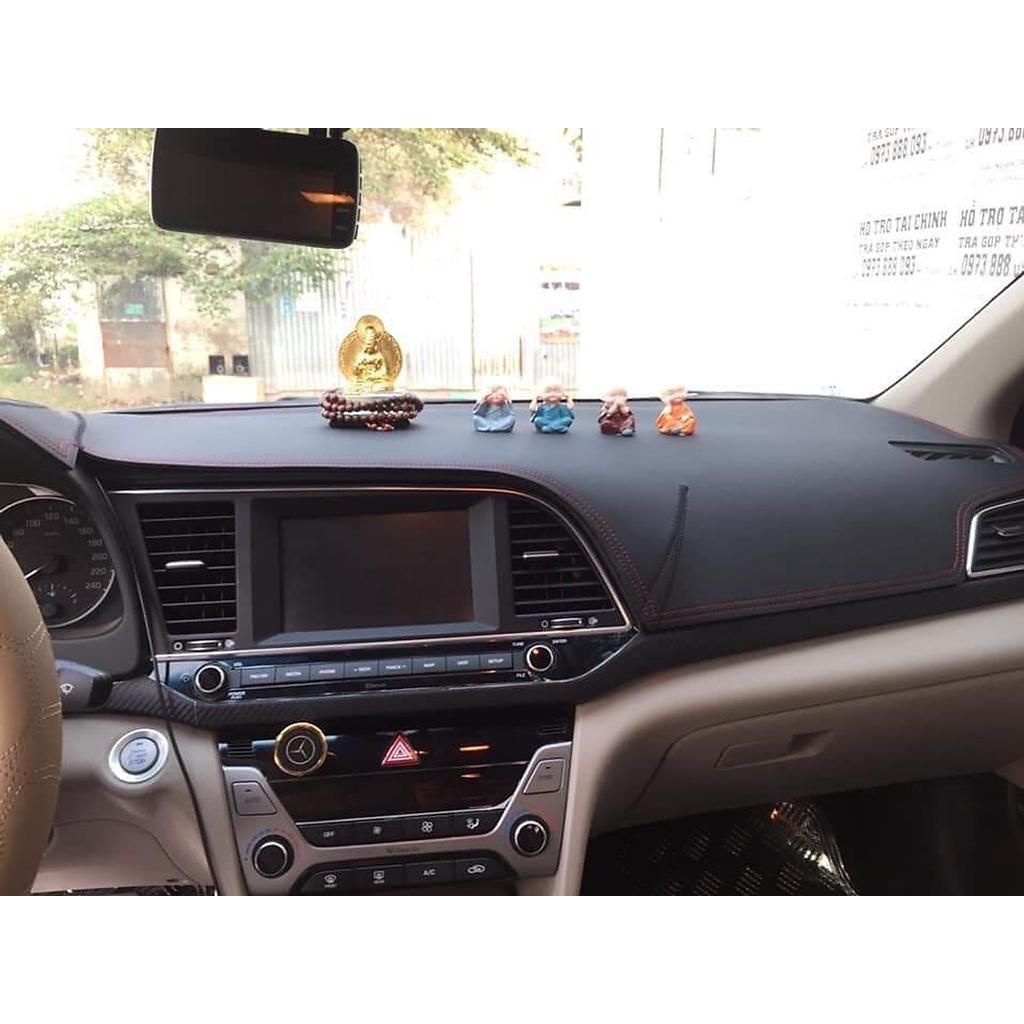 Thảm da Taplo vân carbon Cao cấp dành cho xe Honda City 2015-2019