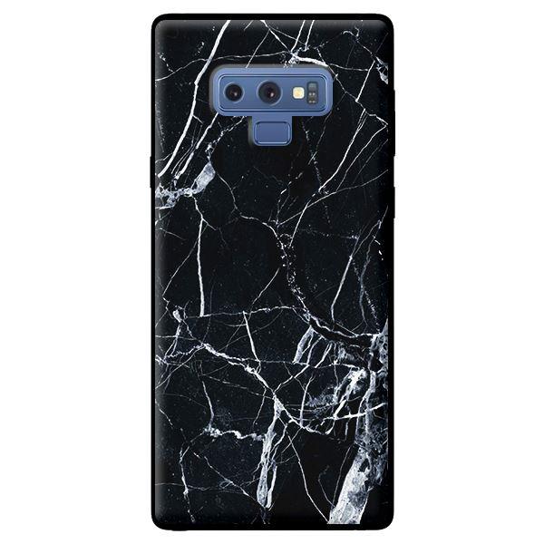 Ốp in cho Samsung Galaxy Note 9 Đá Đen 1 - Hàng chính hãng