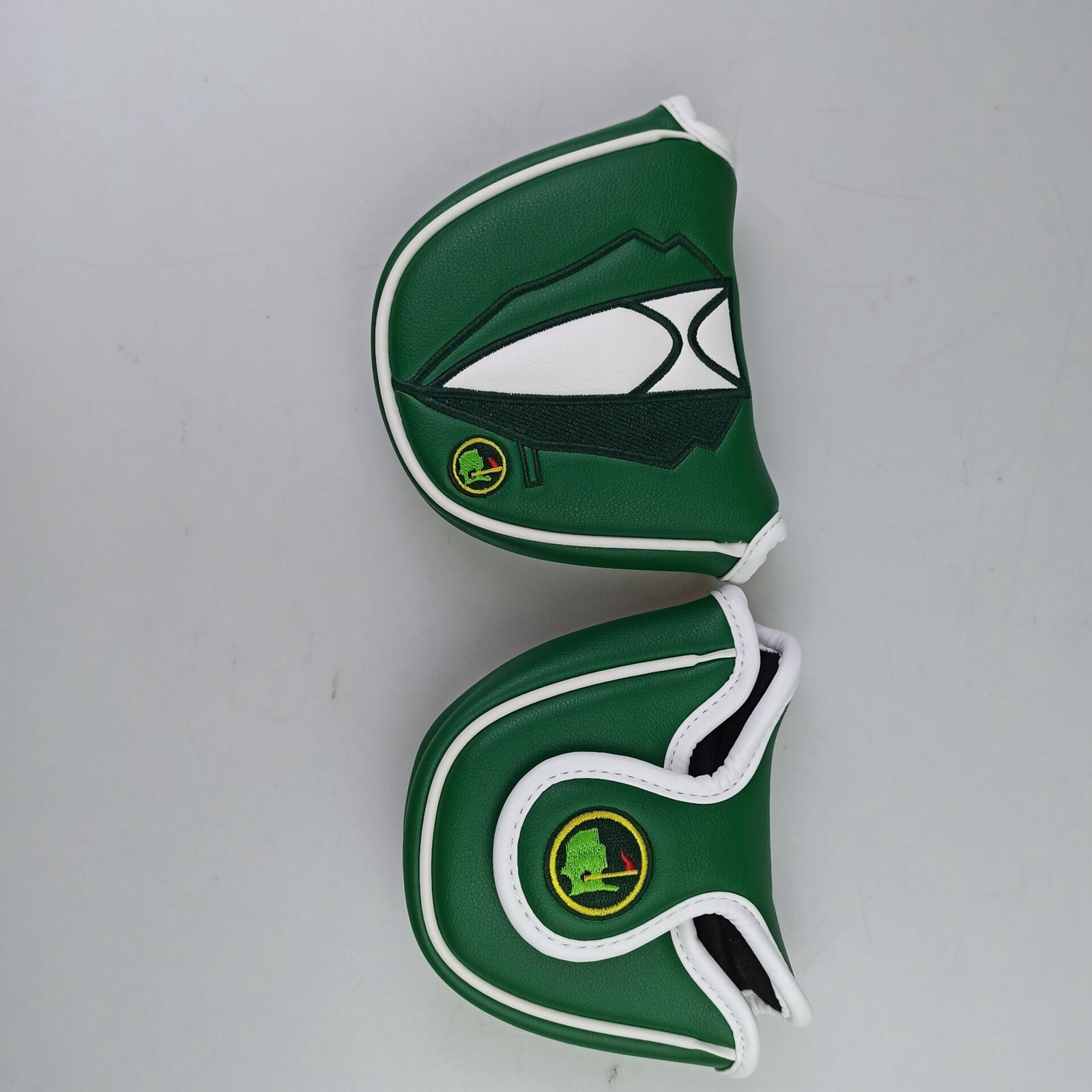 Golf Mallet Putter Head Cover  Closure Durable Waterproof PU Leather