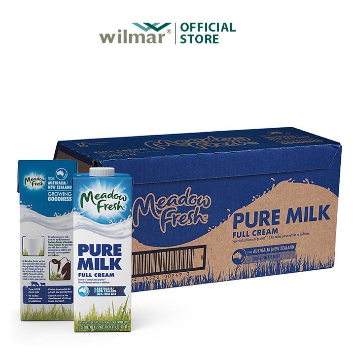 Sữa Tươi Nguyên Kem Tiệt Trùng Nhập khẩu Úc Meadow Fresh 1L