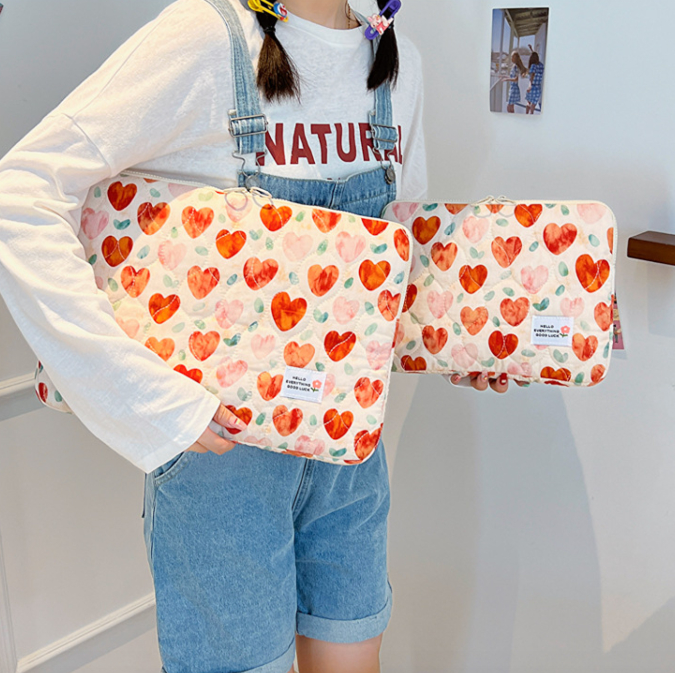 Túi chống sốc, bao chống sốc laptop surface máy tính vintage cute dễ thương đáng yêu