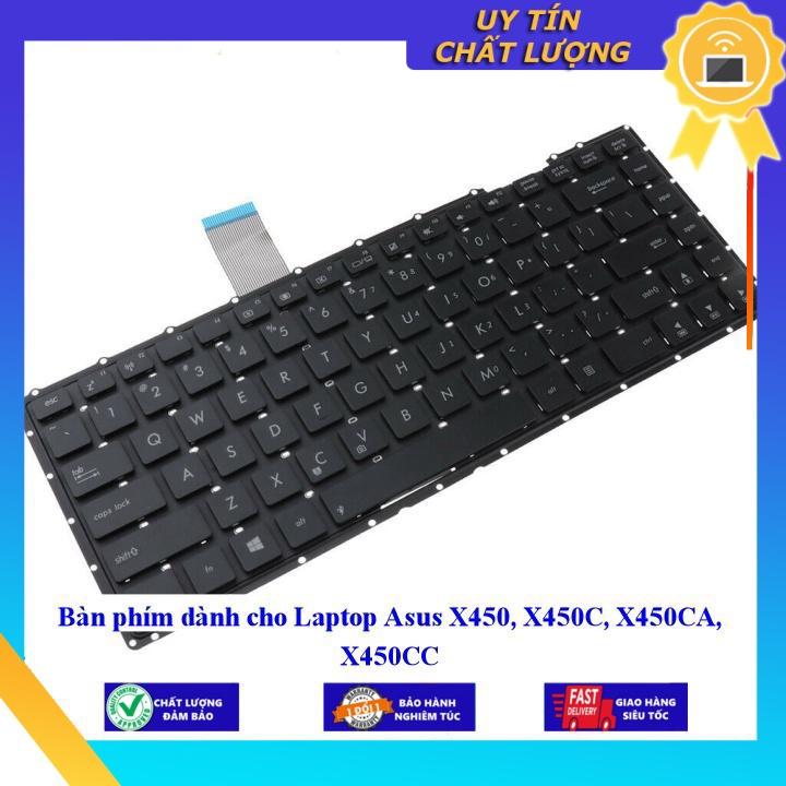 Bàn phím dùng cho Laptop Asus X450 X450C X450CA X450CC - Hàng Nhập Khẩu New Seal