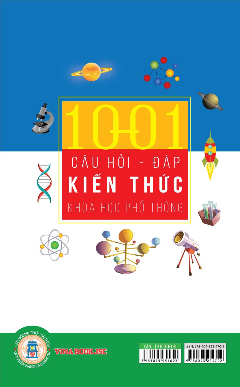 1001 Câu Hỏi - Đáp Kiến Thức Khoa Học Phổ Thông (Bản in năm 2021)