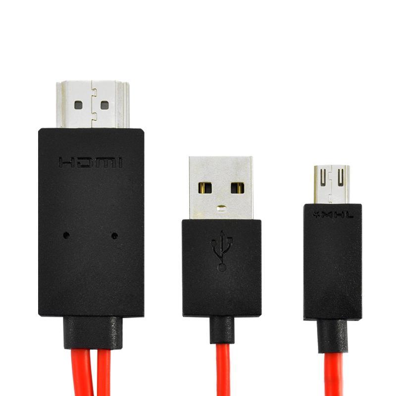 Cáp MHL to HDMI kết nối Điện thoại lên Tivi