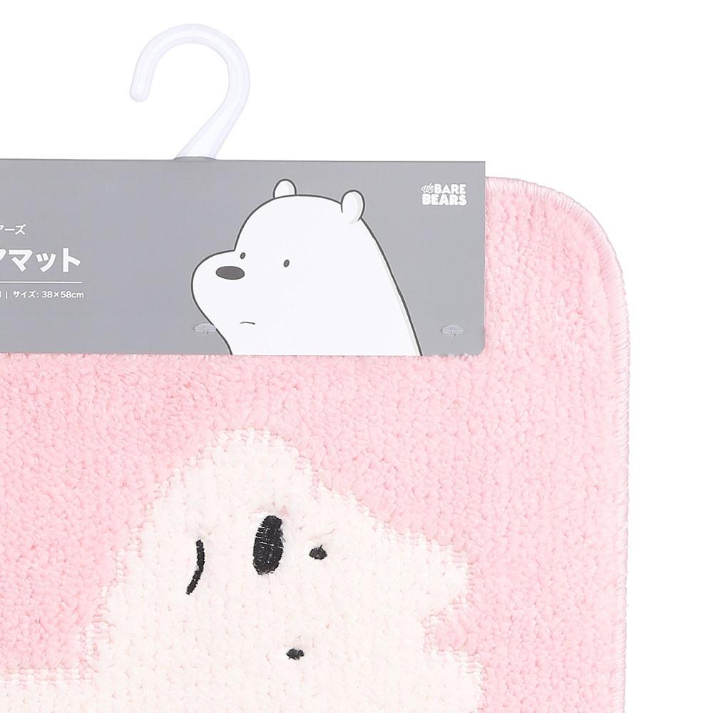 Thảm chân Miniso We Bare Bears - Cartoon (Hồng)