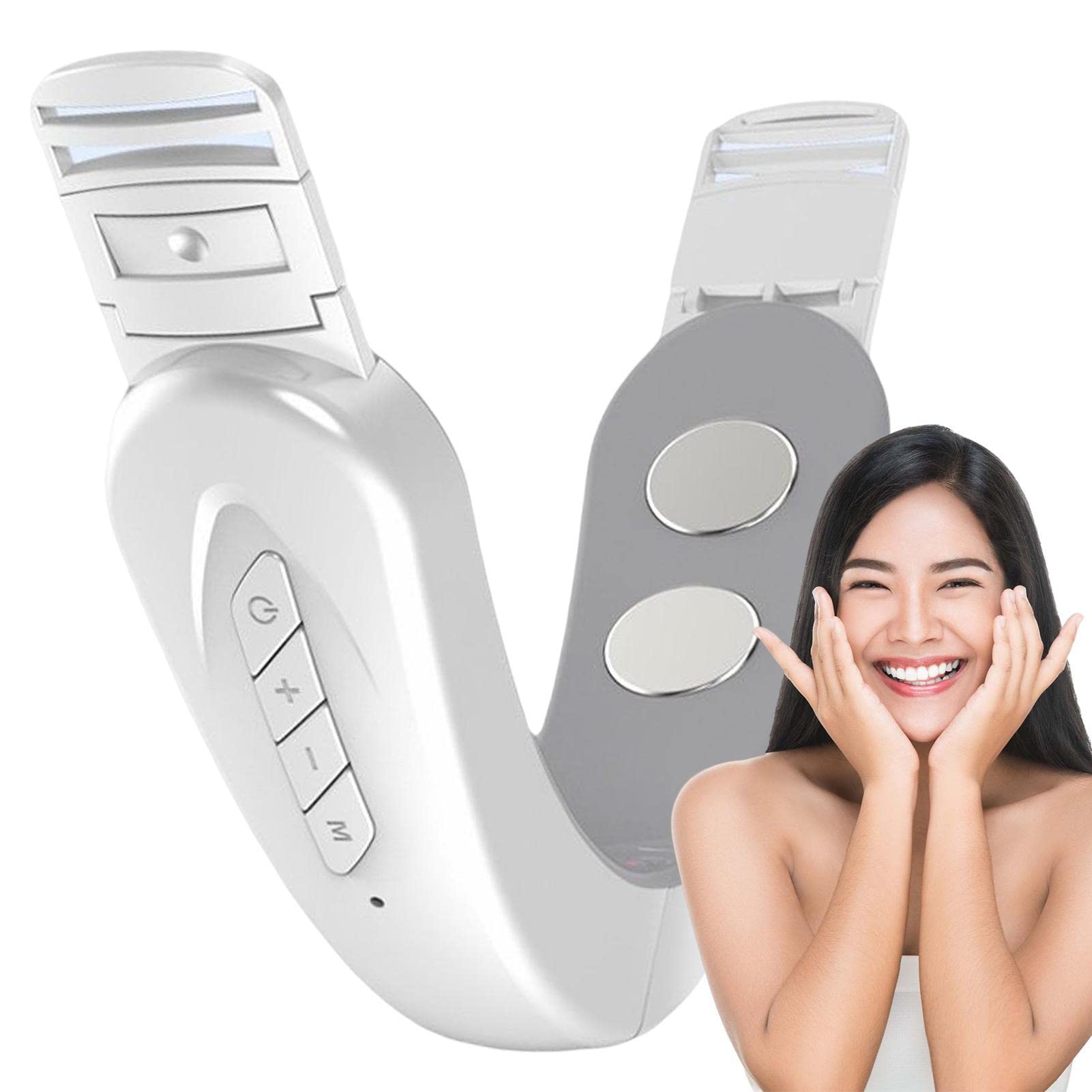 Máy nâng cơ mặt, xóa nọng cằm, tạo hình khuôn mặt chữ V-Face Belt Machine LED Photon Therapy Face Massage