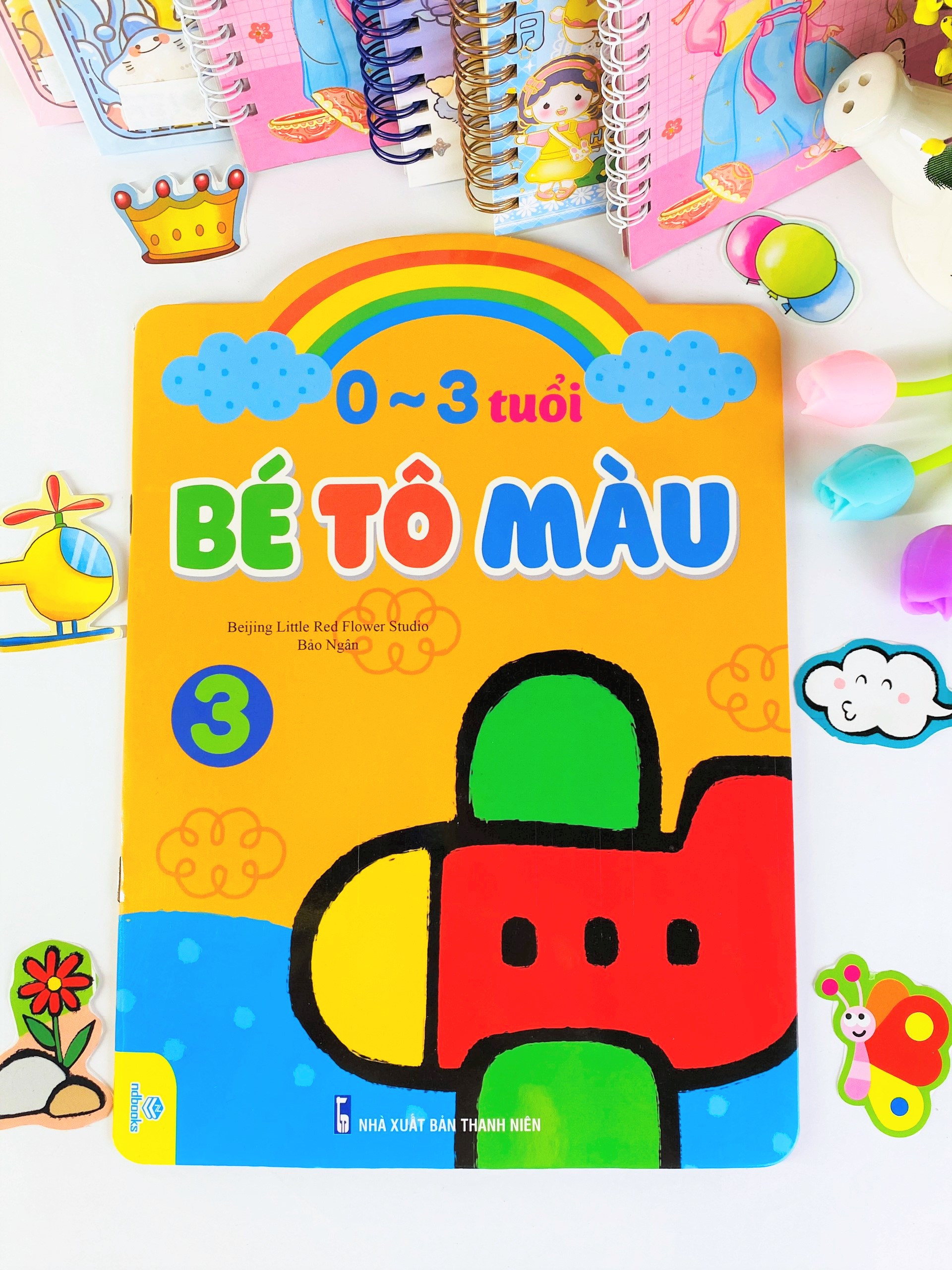 Sách - Combo 8 cuốn: Bé Tô Màu (0-3 tuổi ) - ndbooks