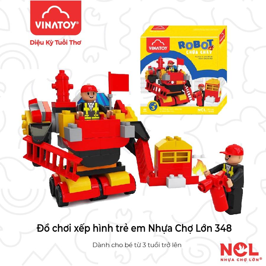 Đồ Chơi Xếp Hình Trẻ Em Nhựa Chợ Lớn 348 - M1751-LR