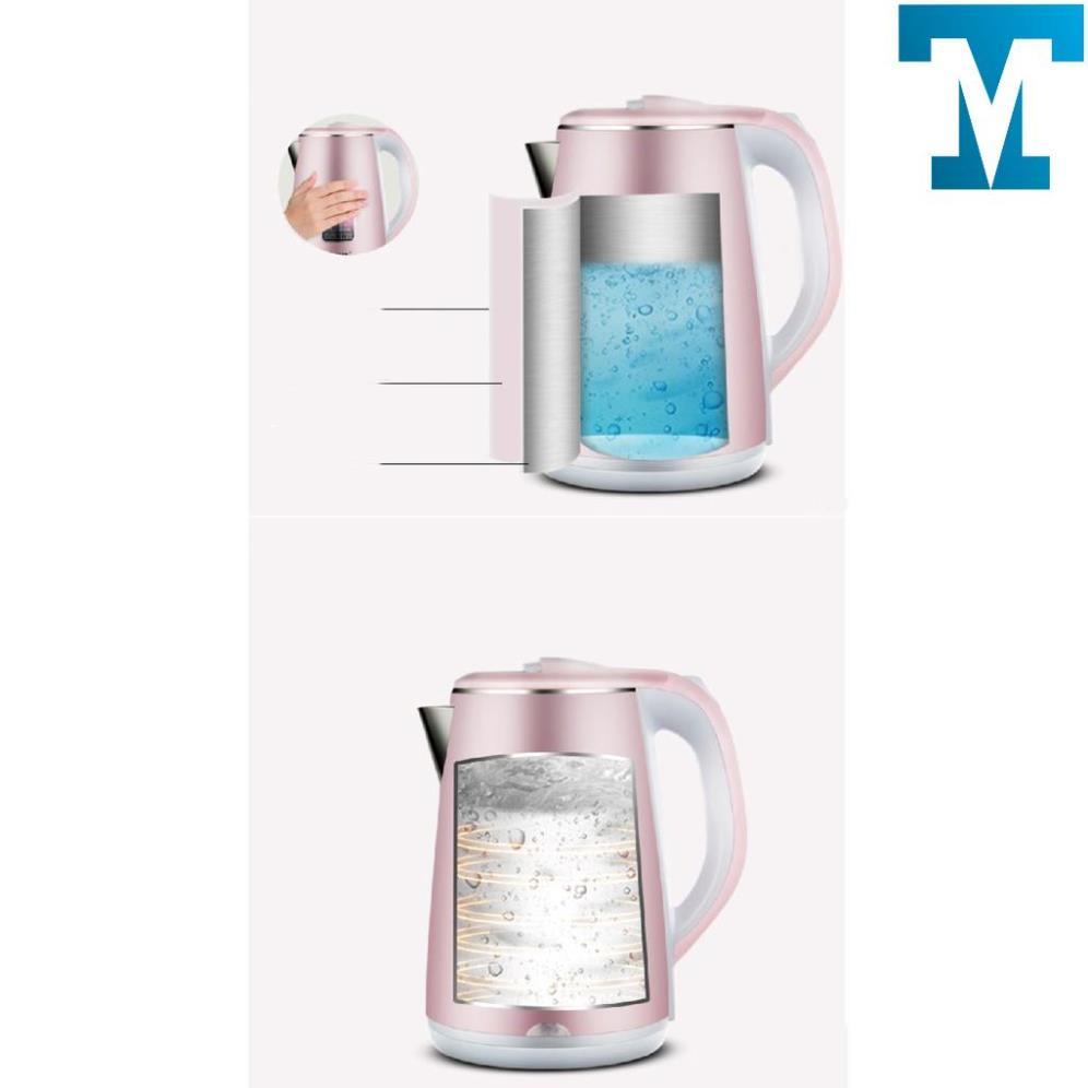 Ấm siêu tốc bình đun nước siêu tốc cỡ đại 2,5l cao cấp