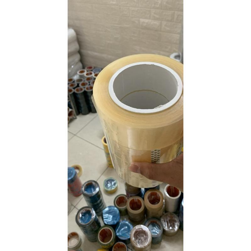 Băng keo 1kg vàng trong – dán thùng siêu dính – giao nhanh