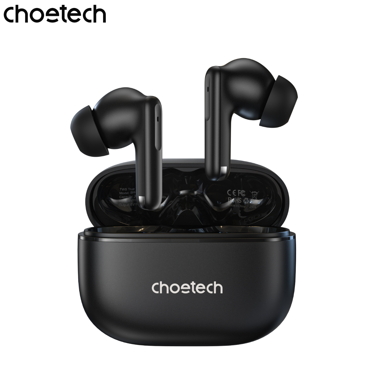 Tai nghe Bluetooth chống ồn ENC+ANC Choetech BH-T55 kết nối ổn định, âm thanh chất lượng cao - Hàng chính hãng