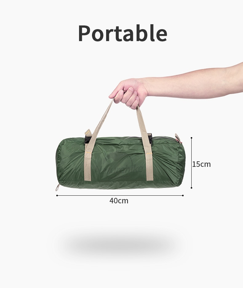 Lều cắm trại 1 người NatureHike NH18A095-D chính hãng, chống nước, chống tia UV, dễ dàng lắp đặt