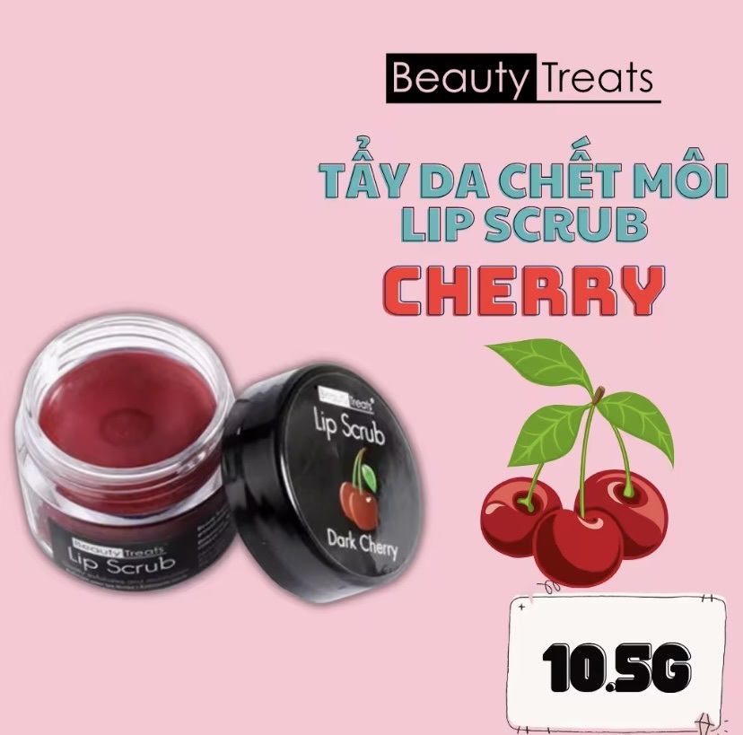 Tẩy Tế Bào Chết Môi Lip Scrub Beauty Treats 10.5g Dưỡng Môi Sáng Mịn