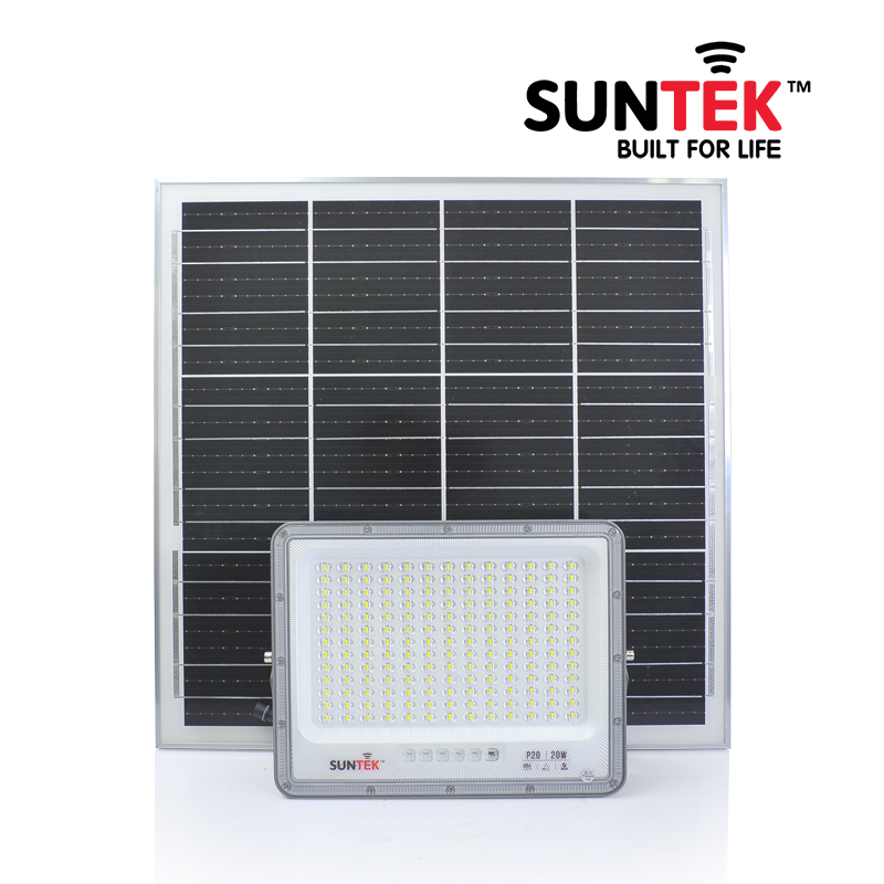 Đèn Pha Cao Áp Năng Lượng Mặt Trời SUNTEK P20 - Hàng Chính Hãng - Bảo hành 3 năm 1 đổi 1