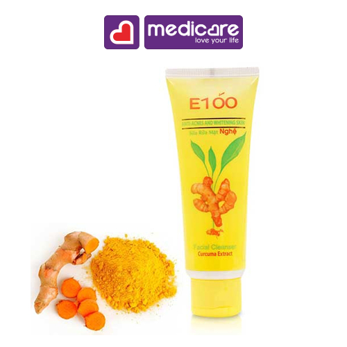 0080949 Sữa rửa mặt E100 chiết xuất nghệ 100g