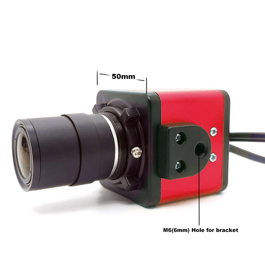 Camera Công Nghiệp 4K 8MP AHD HD 5MP Camera Quan Sát An Ninh Hộp AHD Với Ống Kính Varifocal Zoom Thủ Công 5-50Mm 2.8-12Mm 6-60Mm
