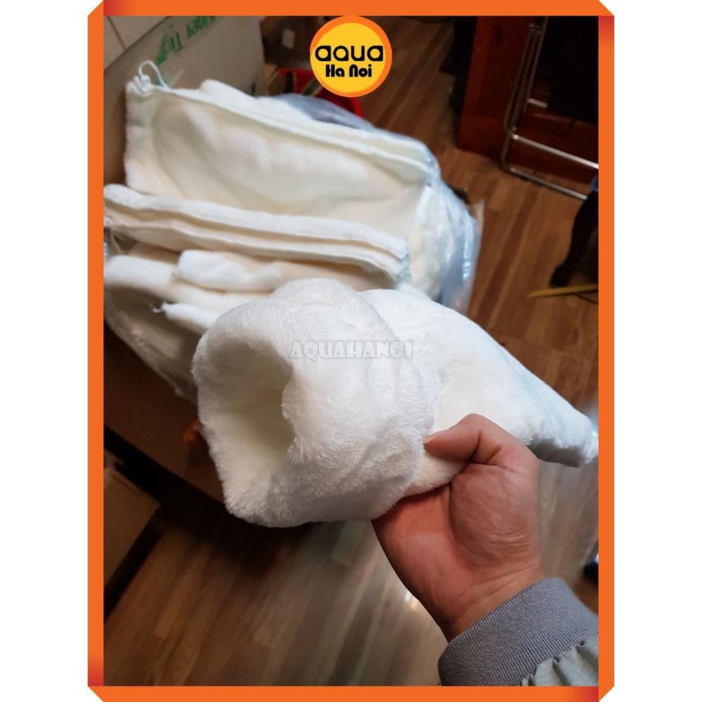 Túi lọc 2 lớp - loại bỏ cặn bẩn hồ cá thủy sinh - 18*48 cm - dễ dàng vệ sinh