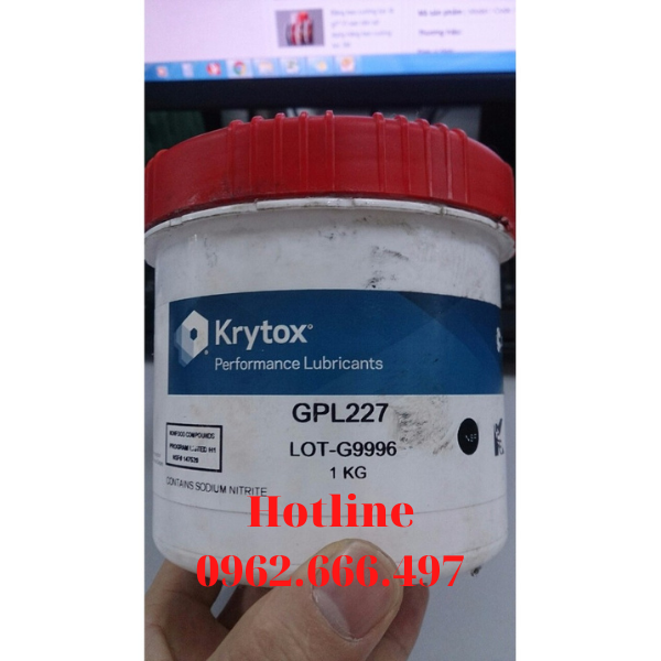 Dầu chịu nhiệt Krytox GPL 227 - 1kg